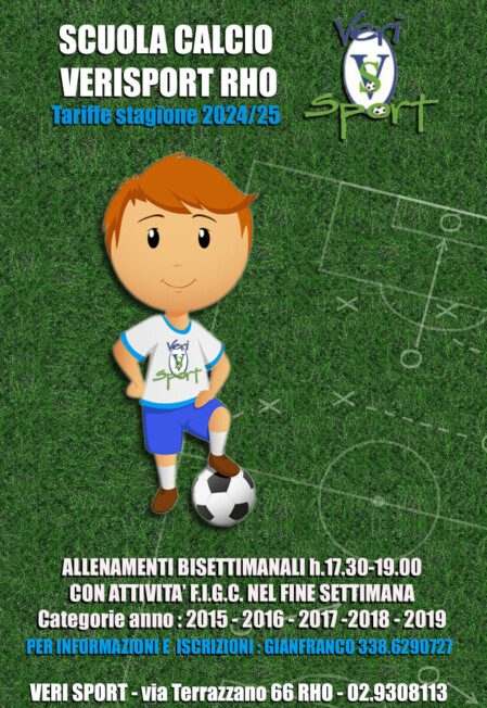 SCUOLA CALCIO RHO CALCIO ALLENAMENTI BAMBINI